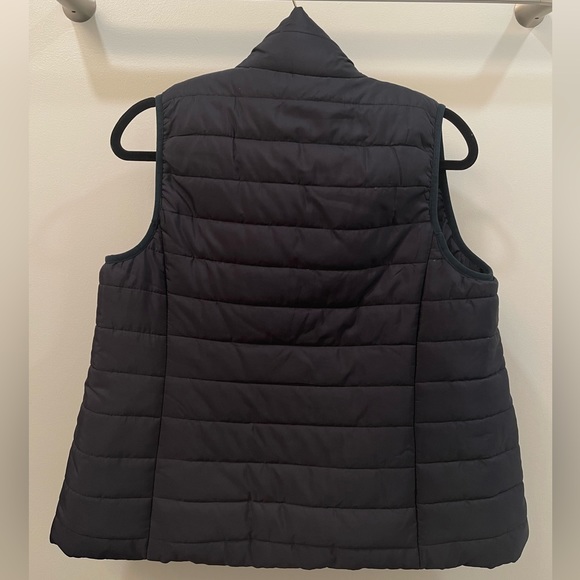 Navy Blue Entro Puffer Vest - 100% Polyester - Picture 3 of 4